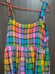 Colorful Plaid Sundress