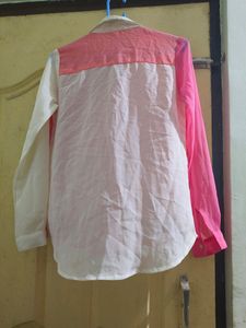 Shade Of Pink Georgette Shirt
