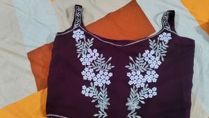 Palojo With Crop Top And Dupatta