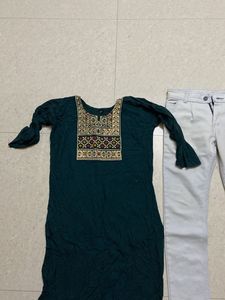 Embroidered Kurta Set