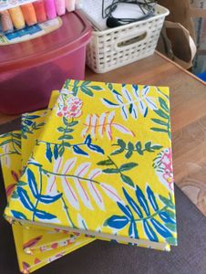 Journal With Fabric Cover