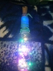 DIY Decorative Light-Up Bottle