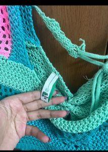 Crochet Summer Top Cum Shrug