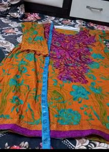Embroidered Kurta Set Pack Of 2