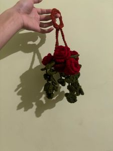 Crochet Hanging Flowers