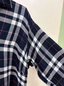 ZARA Plaid Button-Up Shirt