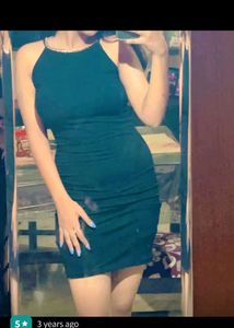 Chic Black Bodycon Dress for mytra Xl size