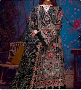 Black Bold Pakistani Heavy Suit
