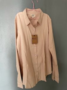 Oversized Beige Shirt