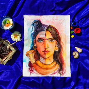 Ardhanarishvara Artwork