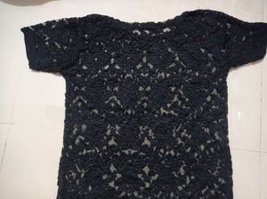 Black Lace Top