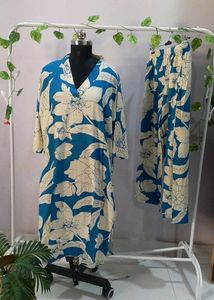 Very Beautiful Cotton Floral Coord Set