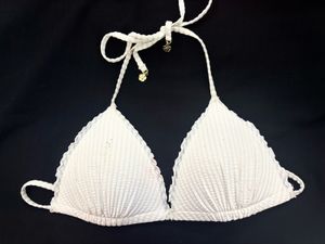 H&M EMBELLISHED DETAIL BIKINI TOP