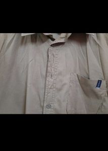 Mocha Color Half sleeves Shirt (Men)