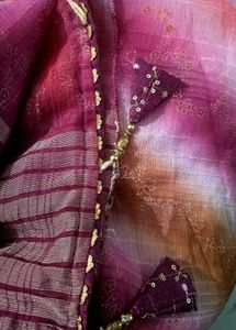 Purple Saree