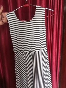 Striped Sleeveless Dress