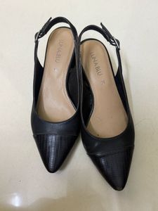 Luna Blu Black Heels zara mango aldo