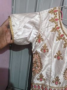 Elegant Off White Gown