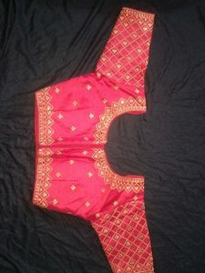 Red Readymade Blouse