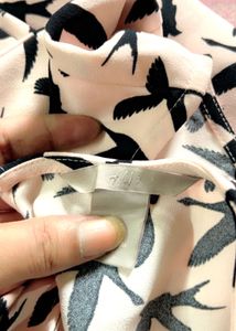 H&amp;M Bird Print Dress