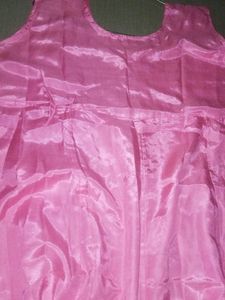 Pink Kurta Set with Shrug 💗