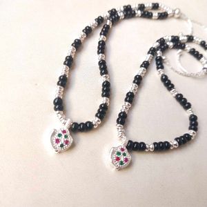 Pure Silver Adjustable Nazariya Payal 1 Pair