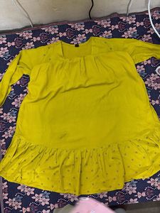 Yellow Casual Dress