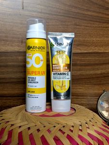 Garnier SPF 50 & Vitamin C Cleanser