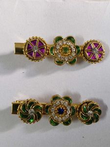 Vintage Style Hair Clips - Set of 12