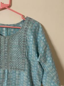 Blue Kurti