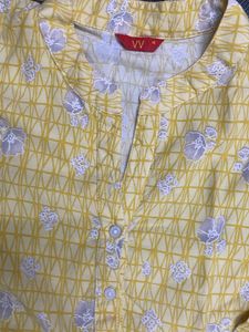 Elegant Lemon Yellow Kurta Set