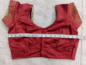 Silk Meroon Colour Wedding Blouse