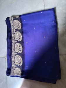 Elegant Blue Saree