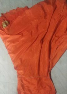 Orange Floral Top( 34 size)