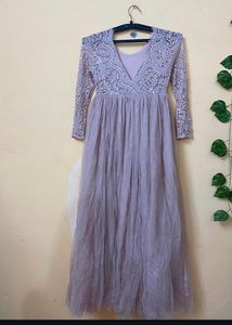 Elegant Lace &amp; Tulle Dress