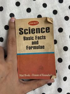Mini Science Basic Facts &amp; Formulae Book