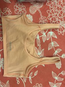 Peach Sports Bra