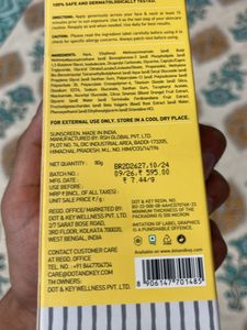 dot&amp; key big pack(80g) vitamin c sunscreen