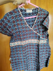 Fabindia Wrap Top