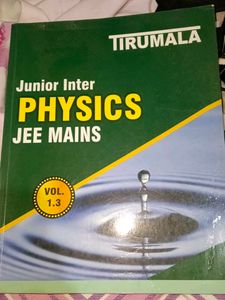 Junior Inter Physics Jee Mains Book