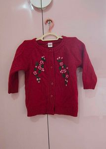 Babyhug Cardigan For 2-3 Year Girl