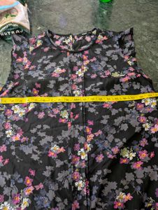 Floral Ruffle Sleeve Top (Never Used)