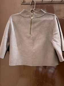 2 Mock Neck Top(Crop Tee)
