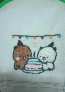 Cute Bear Embroidery Hoop