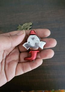 Set Of 4 God Charms Lord Saibaba, Ganpati, Trishul And Gada