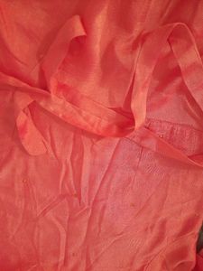 Floral Pink Full Length Anarkali Frock