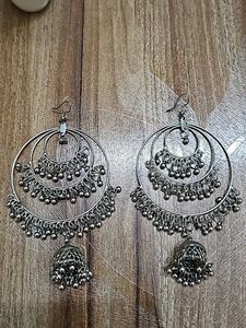 Oxidized Earrings