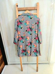 Multicolour Long Shirt Size-48