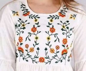 A-line Dress And Top