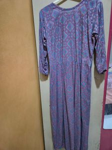 Patterned Maxi Dress